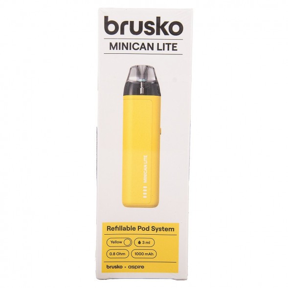 Электронная сигарета Brusko - Minican LITE (Yellow) купить в Томске