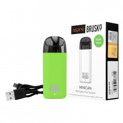 Электронная сигарета Brusko - Minican (350 mAh, Светло-Зелёный)