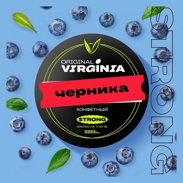 Табак Original Virginia Strong - Черника (100 грамм) купить в Томске