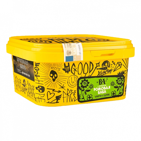 Табак Хулиган - BA (Ромовая Баба, 200 грамм) купить в Томске