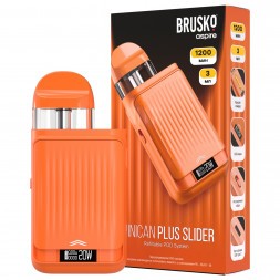 Электронная сигарета Brusko - Minican Plus Slider (Оранжевый)