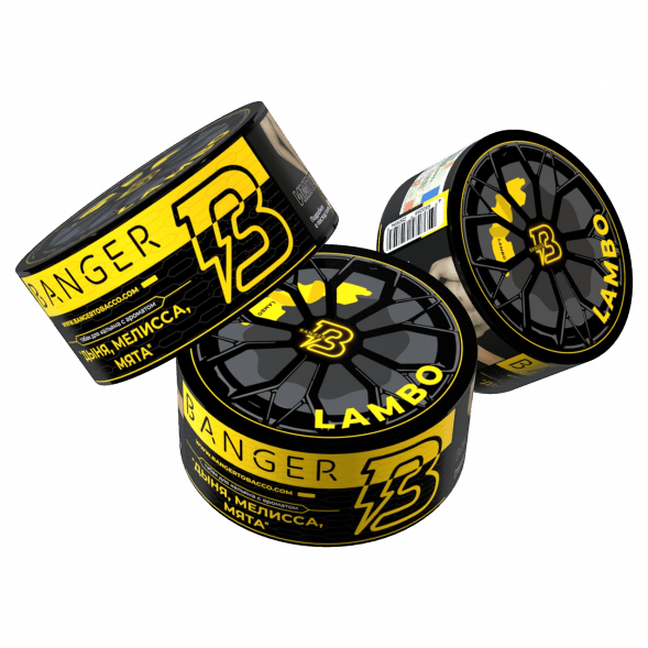 Табак Banger - Lambo (Дыня, Мелисса, Мята, 100 грамм) купить в Томске