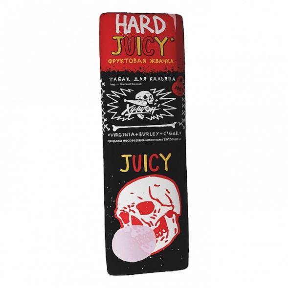 Табак Хулиган Hard - Juicy (Фруктовая Жвачка, 200 грамм) купить в Томске