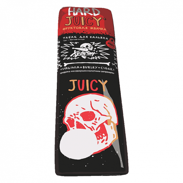 Табак Хулиган Hard - Juicy (Фруктовая Жвачка, 200 грамм) купить в Томске