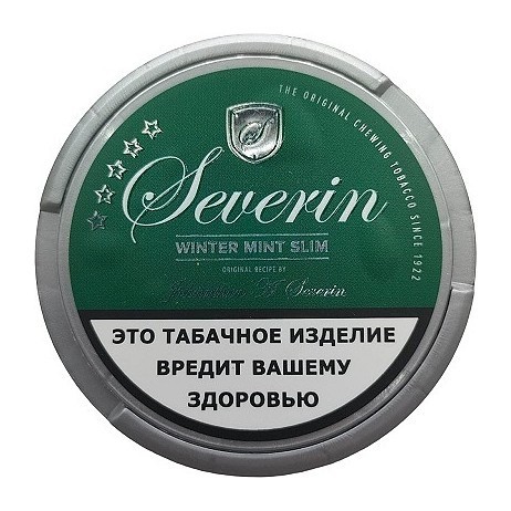 Табак жевательный SEVERIN - WINTER MINT SLIM купить в Томске