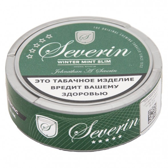 Табак жевательный SEVERIN - WINTER MINT SLIM купить в Томске