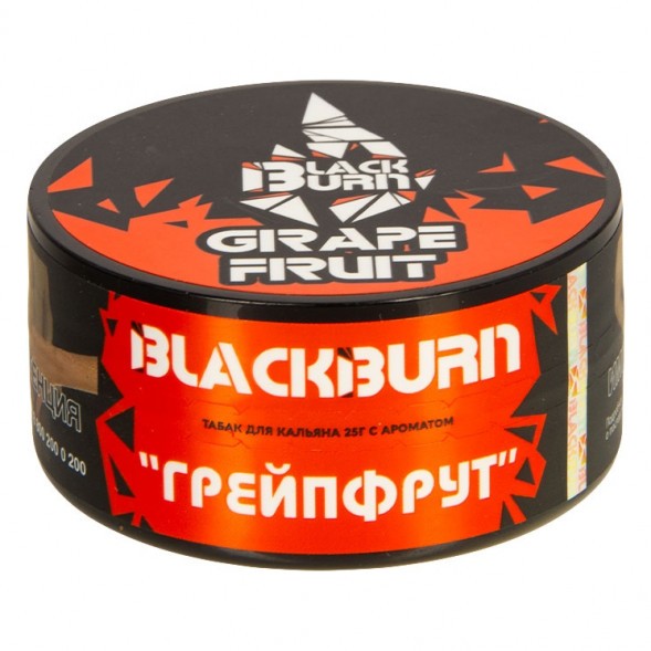 Табак BlackBurn - Grapefruit (Грейпфрут, 25 грамм) купить в Томске