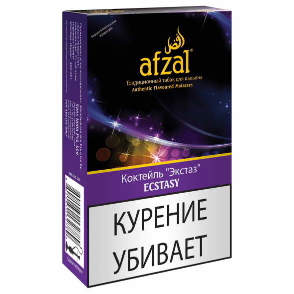 Табак Afzal - Ecstasy (Коктейль Экстаз, 40 грамм) купить в Томске