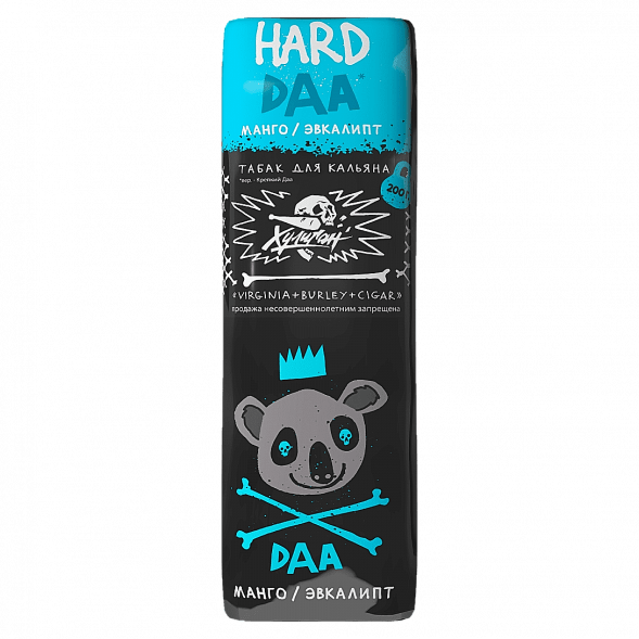 Табак Хулиган Hard - DAA (Манго и Эвкалипт, 200 грамм) купить в Томске