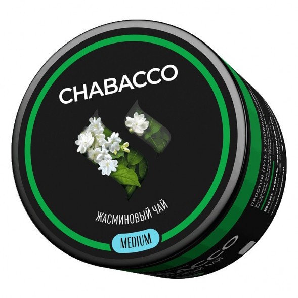 Смесь Chabacco MEDIUM - Jasmine Tea (Жасминовый Чай, 40 грамм) купить в Томске