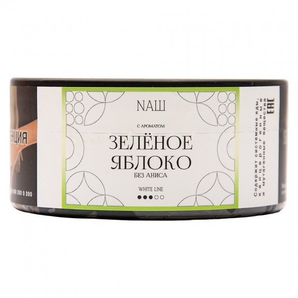 Табак NАШ WHITE - Зелёное Яблоко (100 грамм) купить в Томске