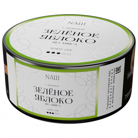 Табак NАШ WHITE - Зелёное Яблоко (100 грамм) купить в Томске