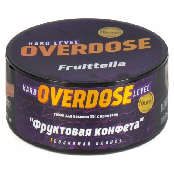 Табак Overdose - Fruttella (Фруктовая Конфета, 25 грамм) купить в Томске