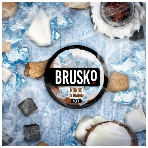 Смесь Brusko Medium - Кокос со Льдом (50 грамм) купить в Томске