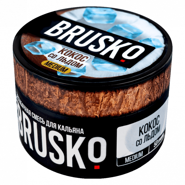 Смесь Brusko Medium - Кокос со Льдом (50 грамм) купить в Томске