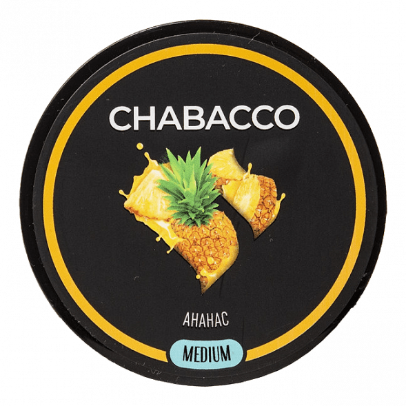 Смесь Chabacco MEDIUM - Pineapple (Ананас, 40 грамм) купить в Томске