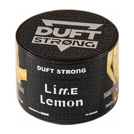 Табак Duft Strong - Lime Lemon (Лайм и Лимон, 200 грамм) купить в Томске