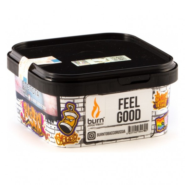 Табак Burn - Feel Good (Манго и Маракуйя, 200 грамм) купить в Томске