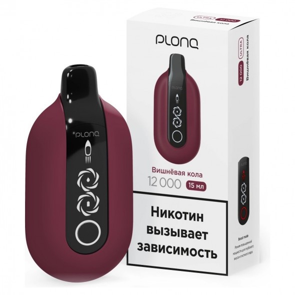 PLONQ ULTRA - Вишнёвая Кола (12000 затяжек) купить в Томске