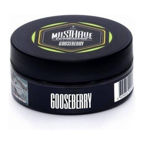 Табак Must Have - Gooseberry (Крыжовник, 125 грамм) купить в Томске