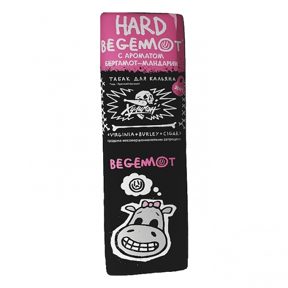 Табак Хулиган Hard - Begemot (Бергамот и Мандарин, 200 грамм) купить в Томске