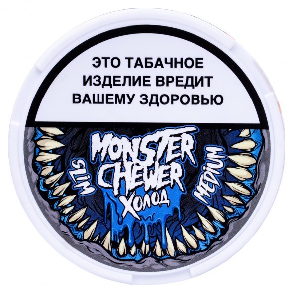 Табак жевательный Monster Chewer - MEDIUM Холод (10 грамм) купить в Томске