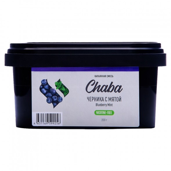 Смесь Chaba - Blueberry Mint (Черника с Мятой, 200 грамм, Без никотина) купить в Томске
