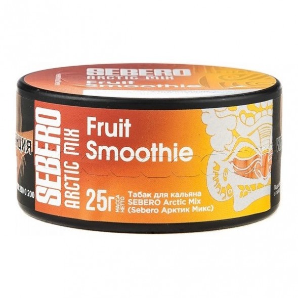 Табак Sebero Arctic Mix - Fruit Smoothie (Фруктовый Смузи, 25 грамм) купить в Томске