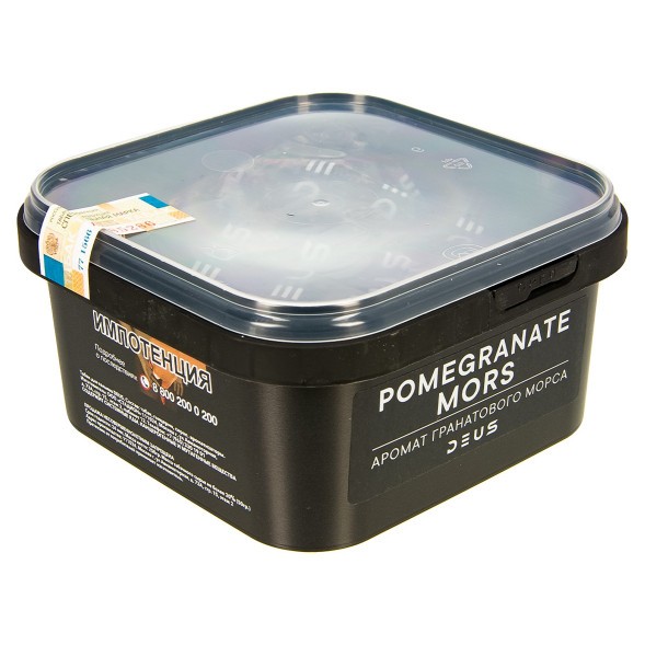 Табак Deus - Pomegranate Mors (Гранатовый Морс, 250 грамм) купить в Томске