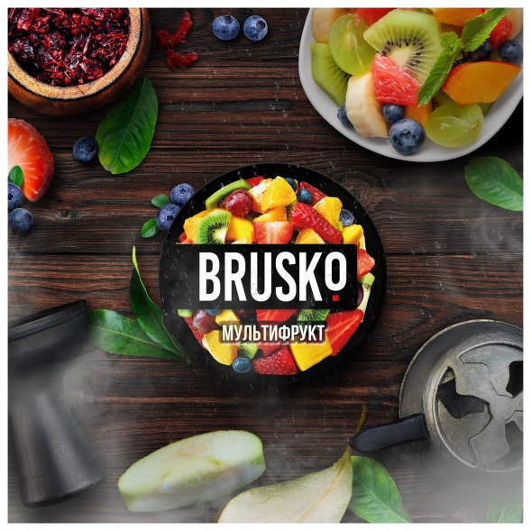Смесь Brusko Medium - Мультифрукт (50 грамм) купить в Томске