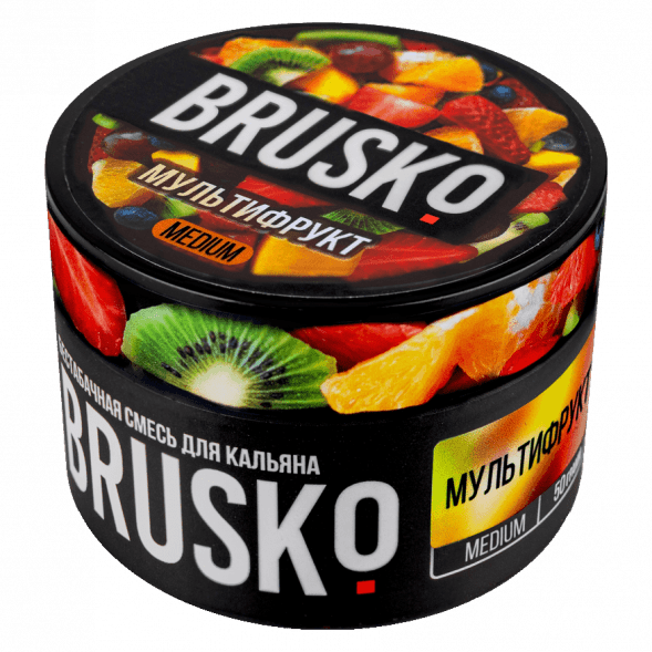 Смесь Brusko Medium - Мультифрукт (50 грамм) купить в Томске