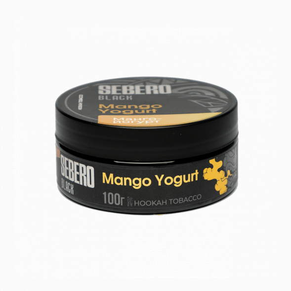 Табак Sebero Black - Mango Yogurt (Манговый Йогурт, 100 грамм) купить в Томске