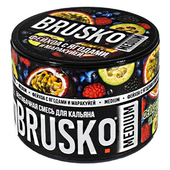 Смесь Brusko Zero - Фейхоа с Ягодами и Маракуйей (250 грамм) купить в Томске