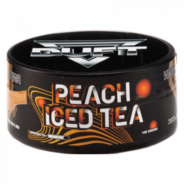 Табак Duft - Peach Iced Tea (Ледяной Персиковый Чай, 80 грамм) купить в Томске