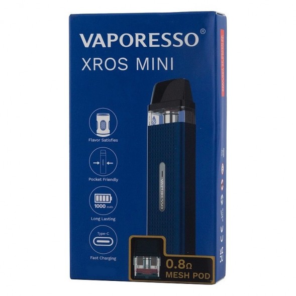 Электронная сигарета Vaporesso XROS Mini - Midnight Blue купить в Томске