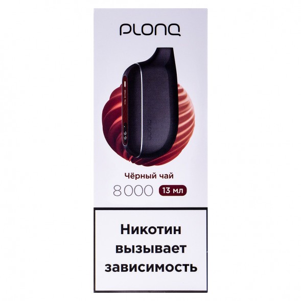 PLONQ MAX SMART - Чёрный Чай (8000 затяжек) купить в Томске