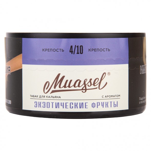 Табак Muassel Medium - Экзотические Фрукты (200 грамм) купить в Томске