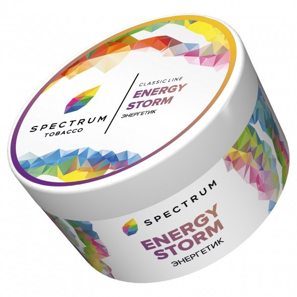 Табак Spectrum - Energy Storm (Энергетик, 200 грамм) купить в Томске