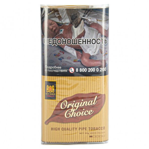 Табак трубочный Mac Baren - Original Choice (40 грамм) купить в Томске