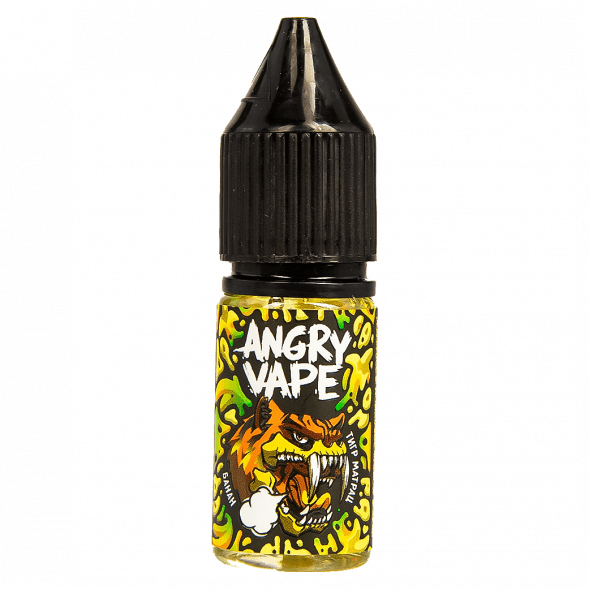 Жидкость Angry Vape Salt - Тигр Матрац (Банан, 10 мл, 2 мг) купить в Томске