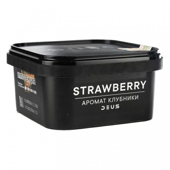 Табак Deus - Strawberry (Клубника, 250 грамм) купить в Томске