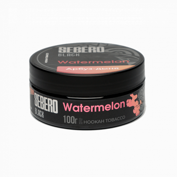Табак Sebero Black - Watermelon (Арбуз, 100 грамм) купить в Томске