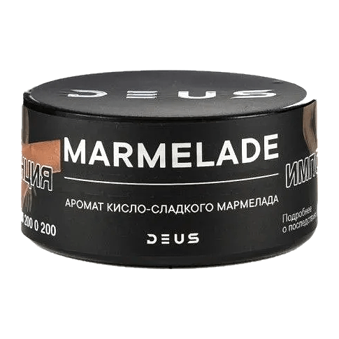 Табак Deus - Marmelade (Кисло-Сладкий Мармелад, 30 грамм) купить в Томске