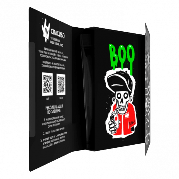 Табак Хулиган - BOO (Яблоко и Гранат, 25 грамм) купить в Томске