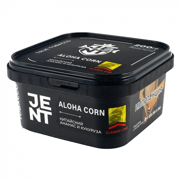 Табак Jent - Aloha Corn (Китайский Ананас и Кукуруза, 200 грамм) купить в Томске