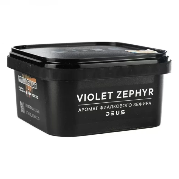 Табак Deus - Violet Zephyr (Фиалковый Зефир, 250 грамм) купить в Томске
