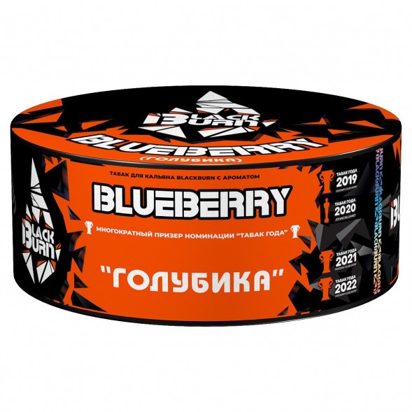 Табак BlackBurn - Blueberry (Голубика, 100 грамм) купить в Томске