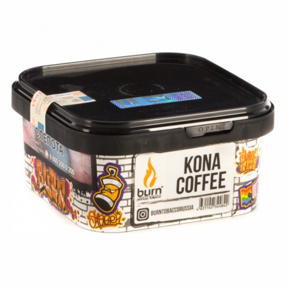 Табак Burn - Kona Coffee (Кона Кофе, 200 грамм) купить в Томске