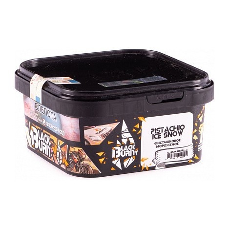 Табак BlackBurn - Pistachio Ice Snow (Фисташковый Ледовый Снег, 200 грамм) купить в Томске