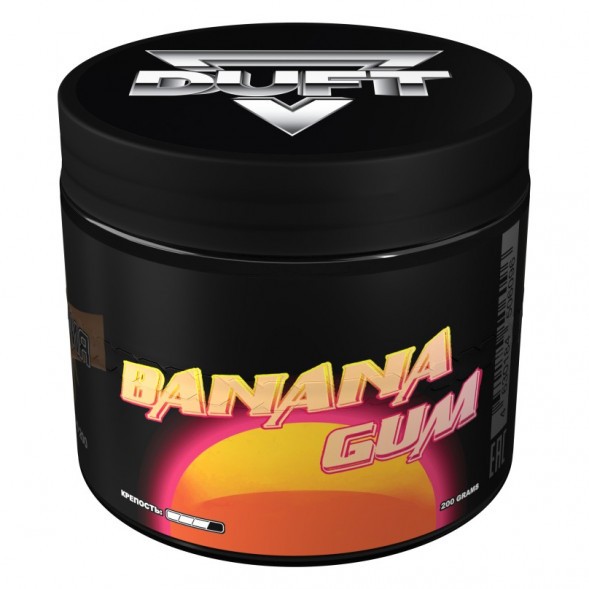 Табак Duft - Banana Gum (Банановая Жвачка, 200 грамм) купить в Томске